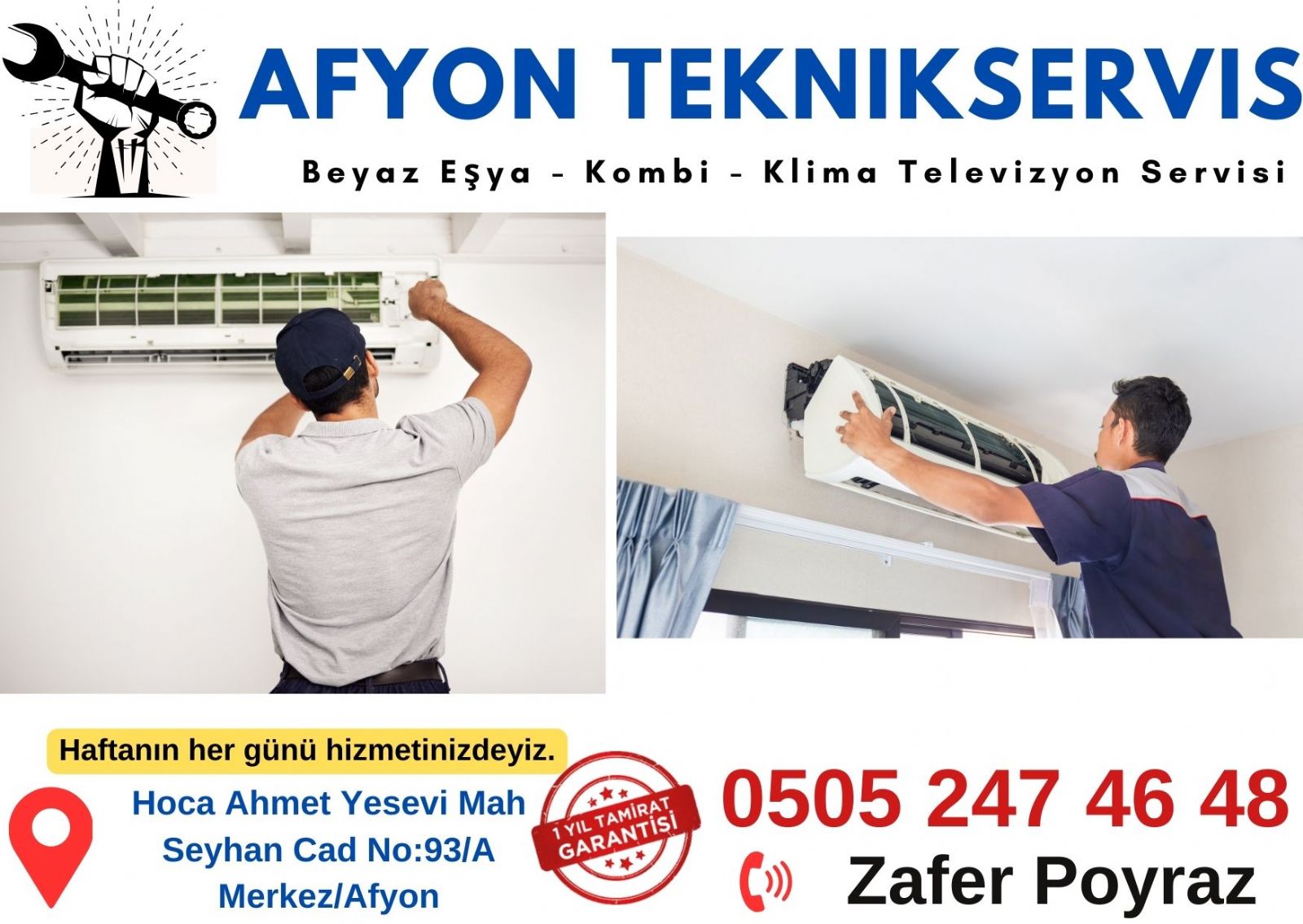 Afyon Klima Servisi