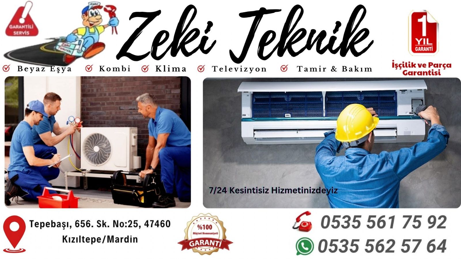 Kızıltepe Klima Servisi